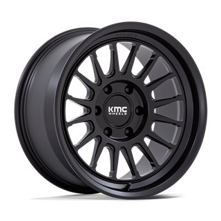 KMC | KM447 IMPACT FORGED MONOBLOCK 18x9.0 ET-12 - SATIN BLACK