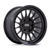 KMC | KM447 IMPACT FORGED MONOBLOCK 18x9.0 ET-12 - SATIN BLACK