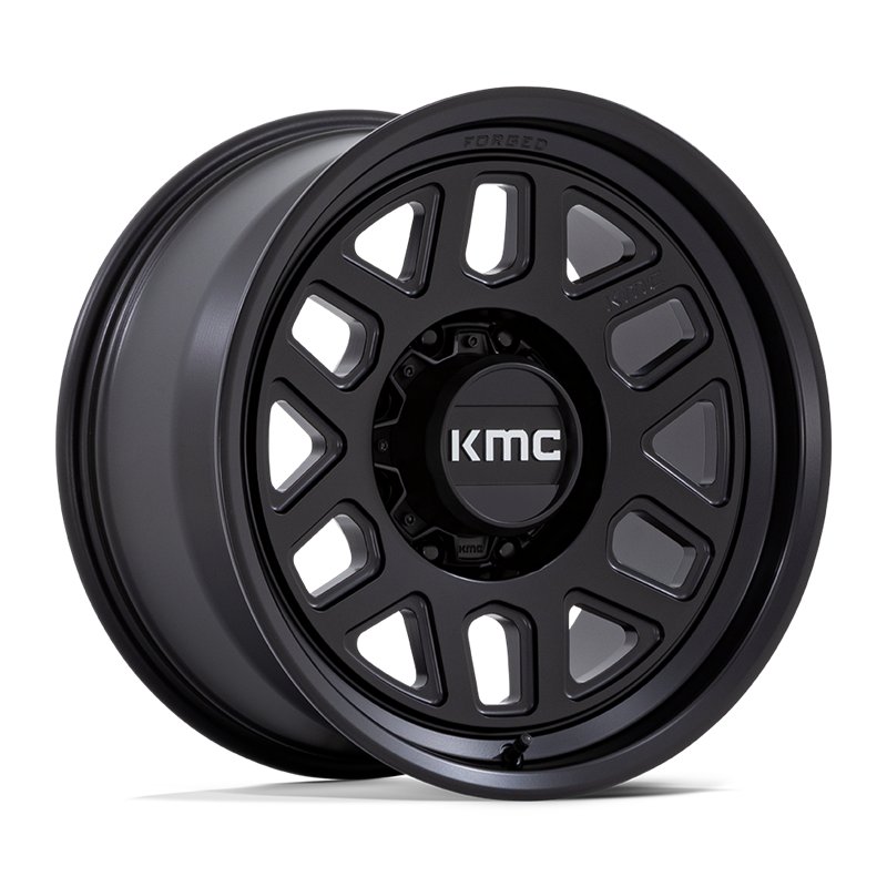 KMC | KM451 MESA FORGED MONOBLOCK 18x9.0 ET-12 - SATIN BLACK