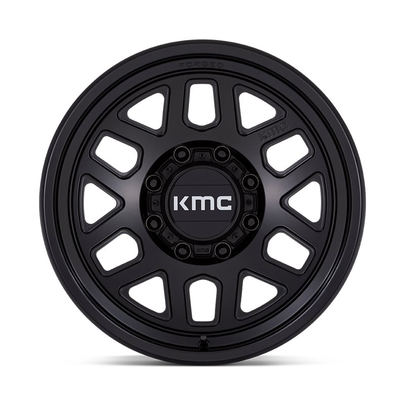 KMC | KM451 MESA FORGED MONOBLOCK 18x9.0 ET-12 - SATIN BLACK