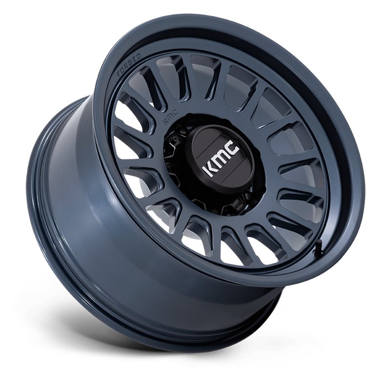 KMC | KM452 IMPACT FORGED MONOBLOCK 18x9.0 ET-12 - METALLIC BLUE