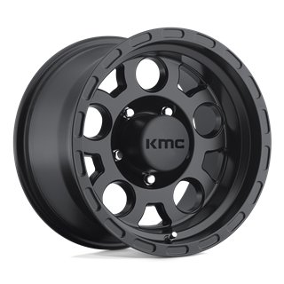 KMC | KM522 ENDURO 16x8.0 ET0 - MATTE BLACK