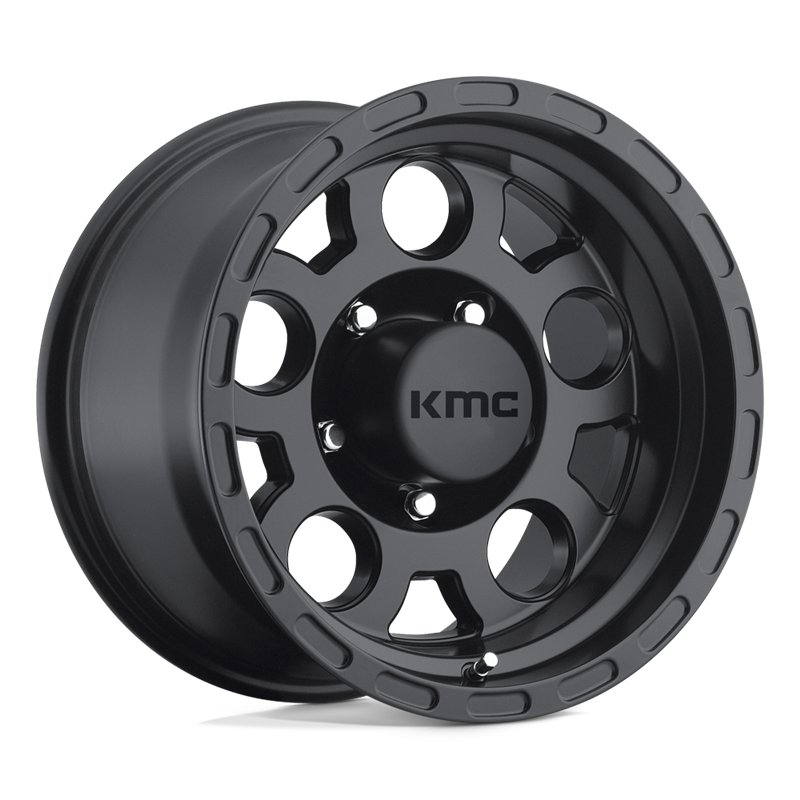 KMC | KM522 ENDURO 16x8.0 ET0 - MATTE BLACK