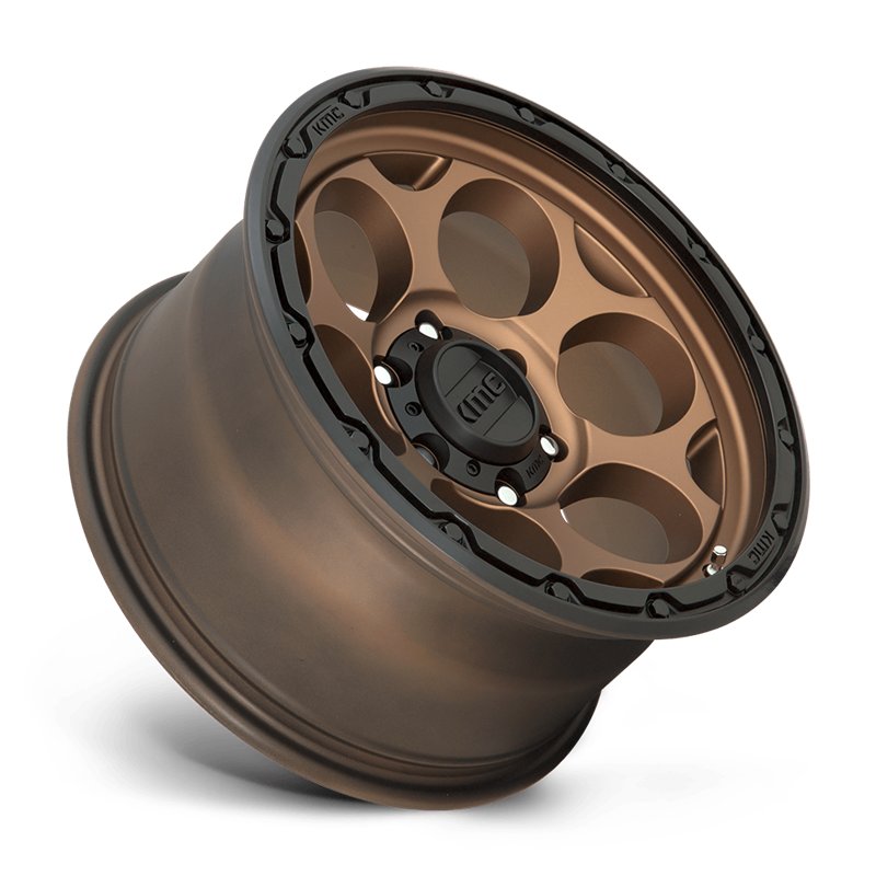 KMC | KM541 DIRTY HARRY 17x8.5 ET0 - MATTE BRONZE W/ BLACK LIP