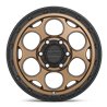 KMC | KM541 DIRTY HARRY 17x8.5 ET0 - MATTE BRONZE W/ BLACK LIP