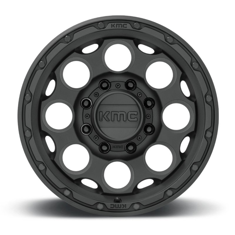 KMC | KM541 DIRTY HARRY 17x8.5 ET0 - TEXTURED BLACK