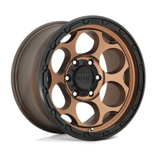 KMC | KM541 DIRTY HARRY 17x9.0 ET-12 - MATTE BRONZE W/ BLACK LIP