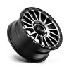 KMC | KM542 IMPACT 16x7.0 ET30 - SATIN BLACK MACHINED