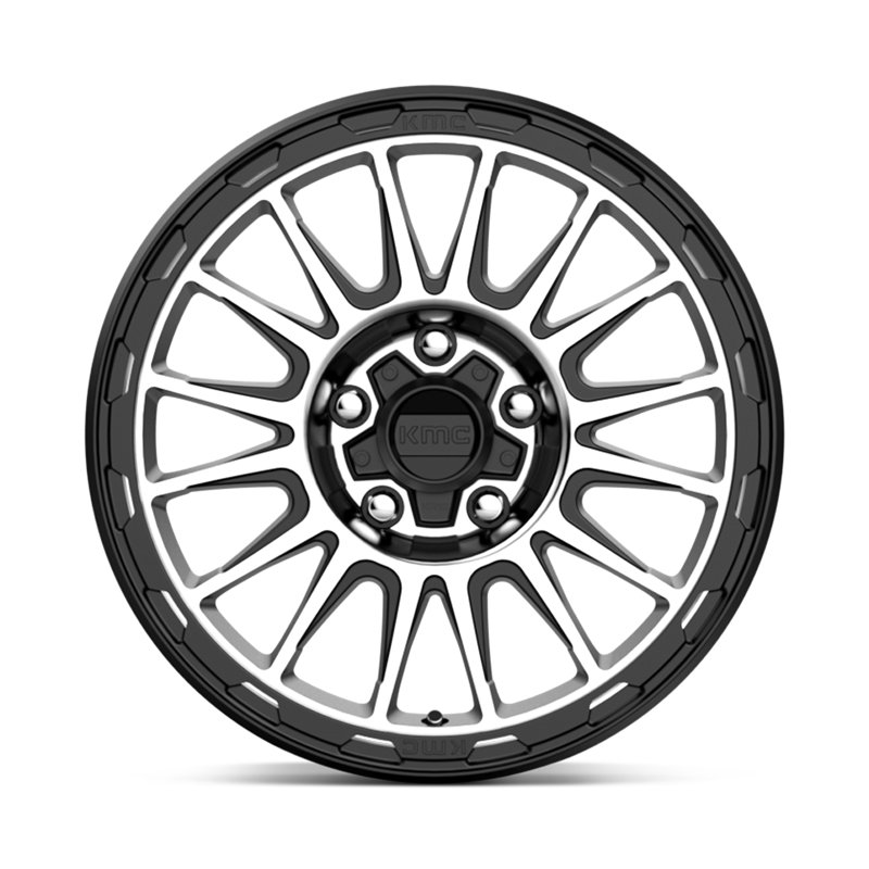 KMC | KM542 IMPACT 16x7.0 ET30 - SATIN BLACK MACHINED