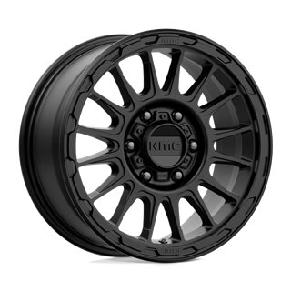 KMC | KM542 IMPACT 16x8.0 ET0 - SATIN BLACK
