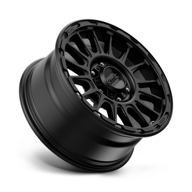 KMC | KM542 IMPACT 16x8.0 ET0 - SATIN BLACK