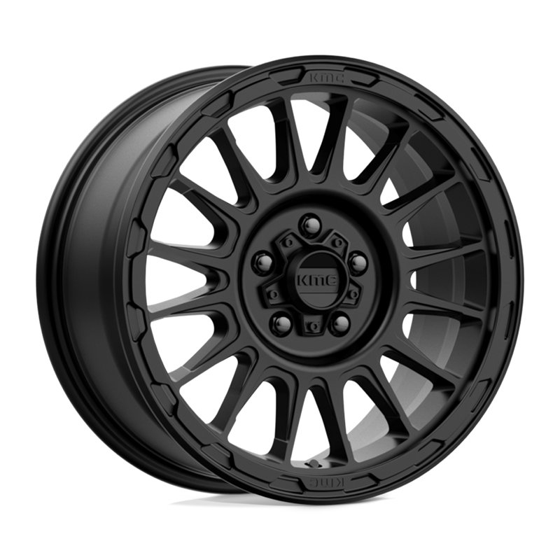 KMC | KM542 IMPACT 17x8.0 ET35 - SATIN BLACK