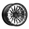 KMC | KM542 IMPACT 17x9.0 ET18 - SATIN BLACK MACHINED