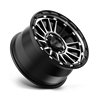 KMC | KM542 IMPACT 17x9.0 ET18 - SATIN BLACK MACHINED