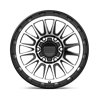 KMC | KM542 IMPACT 17x9.0 ET18 - SATIN BLACK MACHINED