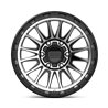 KMC | KM542 IMPACT 17x9.0 ET-12 - SATIN BLACK MACHINED