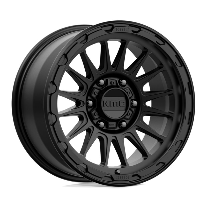 KMC | KM542 IMPACT 17x9.0 ET18 - SATIN BLACK
