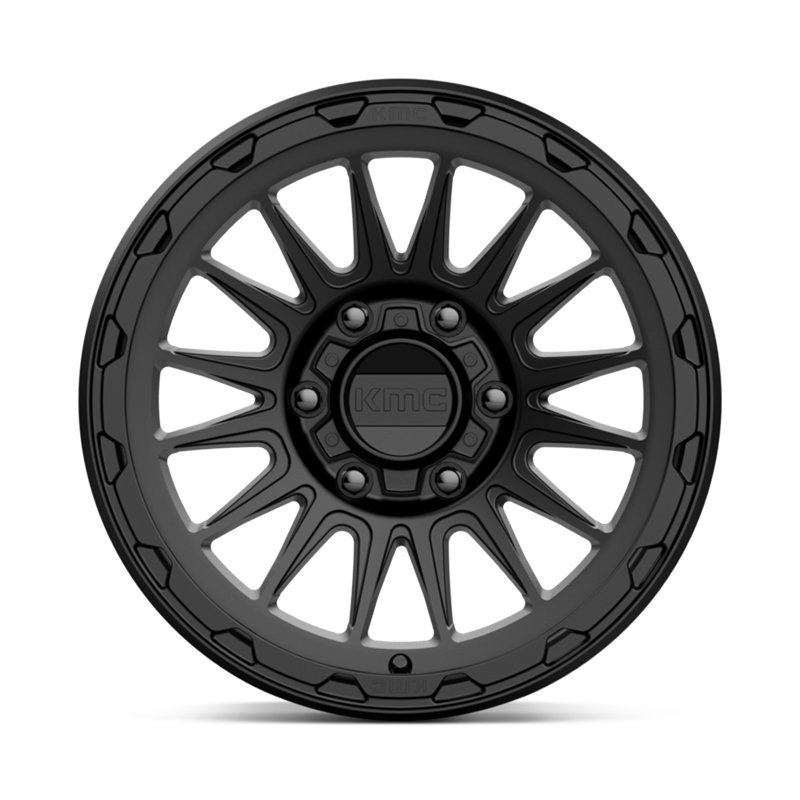 KMC | KM542 IMPACT 17x9.0 ET18 - SATIN BLACK