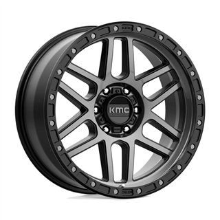 KMC | KM544 MESA 20x9.0 ET0 - SATIN BLACK W/ GRAY TINT