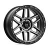 KMC | KM544 MESA 17x8.5 ET0 - SATIN BLACK W/ GRAY TINT