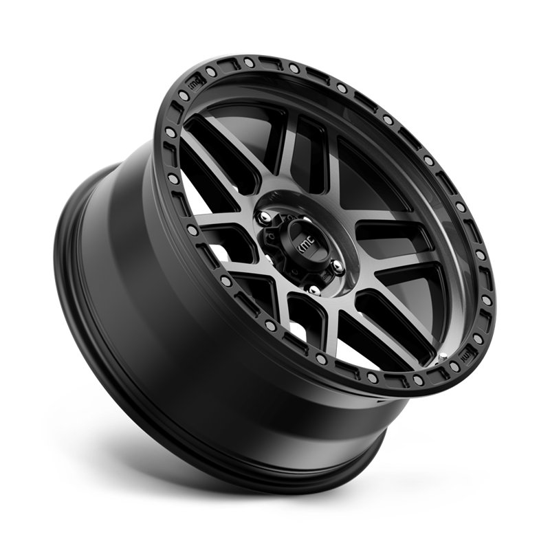 KMC | KM544 MESA 17x8.5 ET0 - SATIN BLACK W/ GRAY TINT