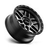 KMC | KM544 MESA 17x8.5 ET0 - SATIN BLACK W/ GRAY TINT
