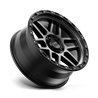 KMC | KM544 MESA 17x9.0 ET-12 - SATIN BLACK W/ GRAY TINT