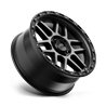 KMC | KM544 MESA 17x9.0 ET18 - SATIN BLACK W/ GRAY TINT