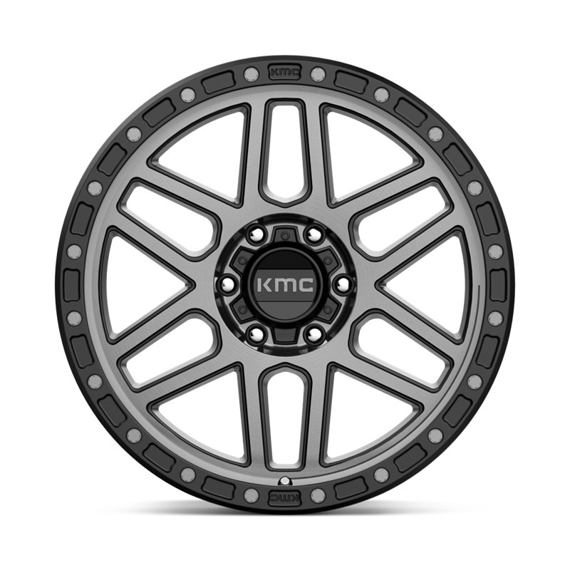 KMC | KM544 MESA 17x9.0 ET18 - SATIN BLACK W/ GRAY TINT