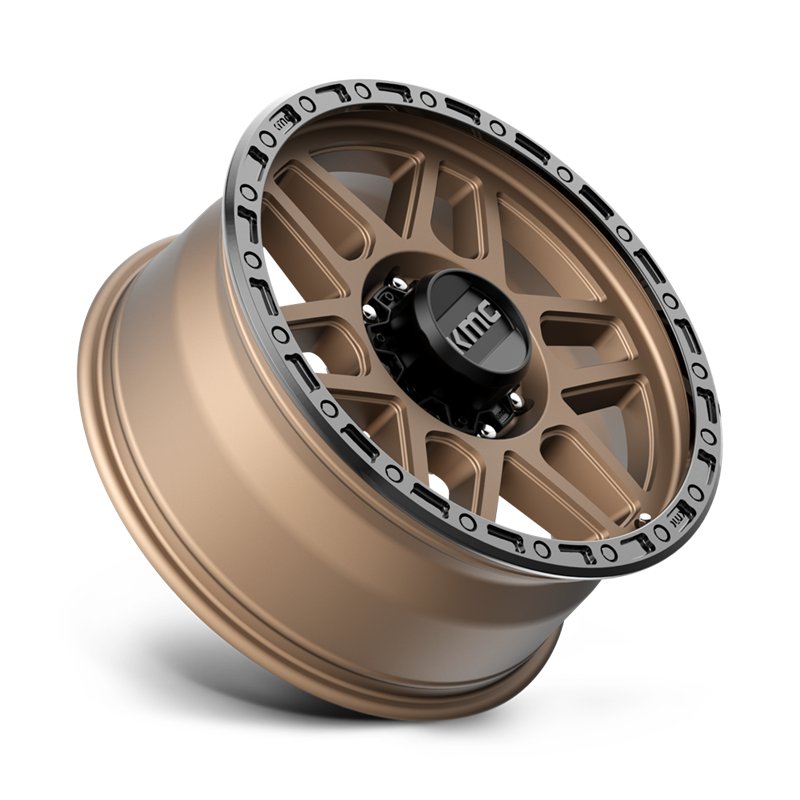 KMC | KM544 MESA 17x9.0 ET18 - MATTE BRONZE W/ BLACK LIP