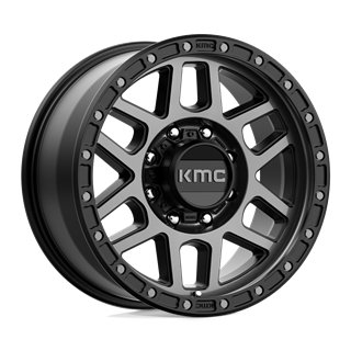 KMC | KM544 MESA 18x9.0 ET18 - SATIN BLACK W/ GRAY TINT