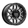 KMC | KM544 MESA 18x9.0 ET18 - SATIN BLACK W/ GRAY TINT