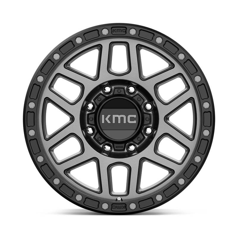 KMC | KM544 MESA 18x9.0 ET18 - SATIN BLACK W/ GRAY TINT