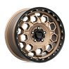 KMC | KM545 TREK 17x9.0 ET-12 - MATTE BRONZE W/ BLACK LIP