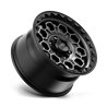KMC | KM545 TREK 17x9.0 ET18 - SATIN BLACK W/ GRAY TINT