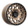 KMC | KM545 TREK 17x9.0 ET0 - MATTE BRONZE W/ BLACK LIP