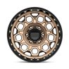 KMC | KM545 TREK 17x9.0 ET0 - MATTE BRONZE W/ BLACK LIP