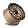 KMC | KM545 TREK 17x9.0 ET-12 - MATTE BRONZE W/ BLACK LIP