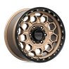 KMC | KM545 TREK 17x9.0 ET18 - MATTE BRONZE W/ BLACK LIP