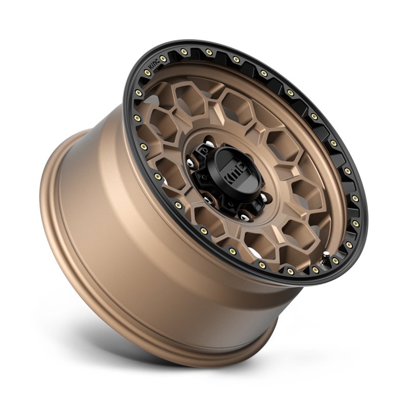 KMC | KM545 TREK 17x9.0 ET18 - MATTE BRONZE W/ BLACK LIP