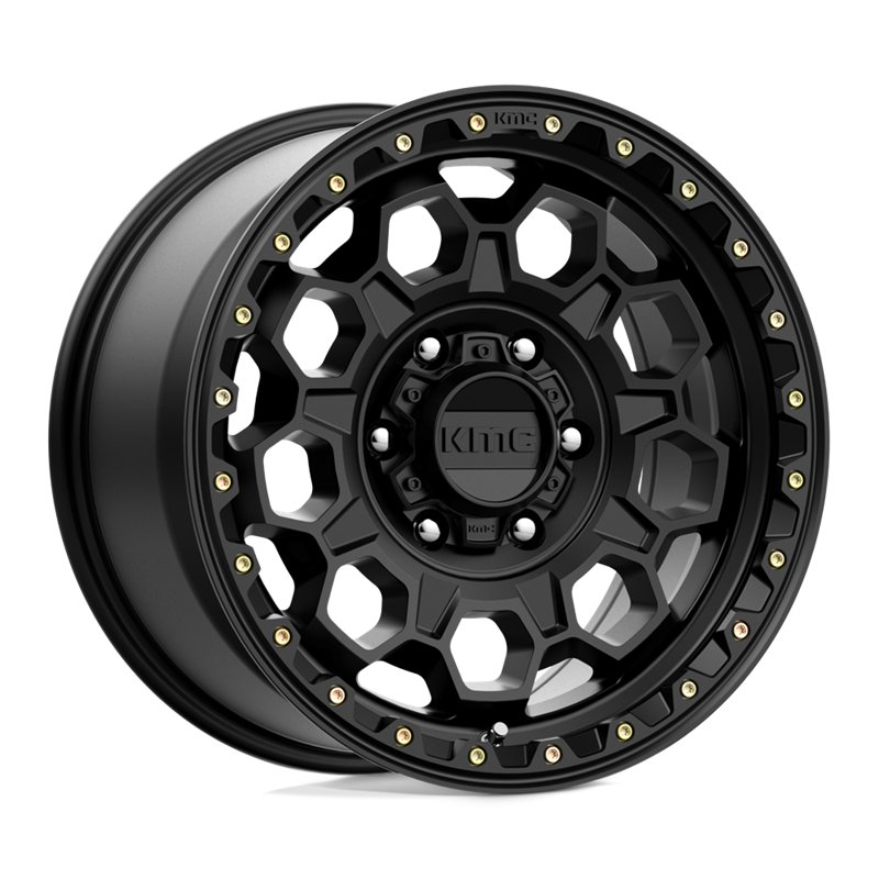 KMC | KM545 TREK 17x9.0 ET18 - SATIN BLACK