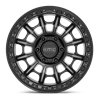 KMC | KM547 CARNAGE 16x8.0 ET0 - SATIN BLACK W/ GRAY TINT