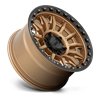 KMC | KM547 CARNAGE 17x9.0 ET-12 - MATTE BRONZE W/ BLACK LIP