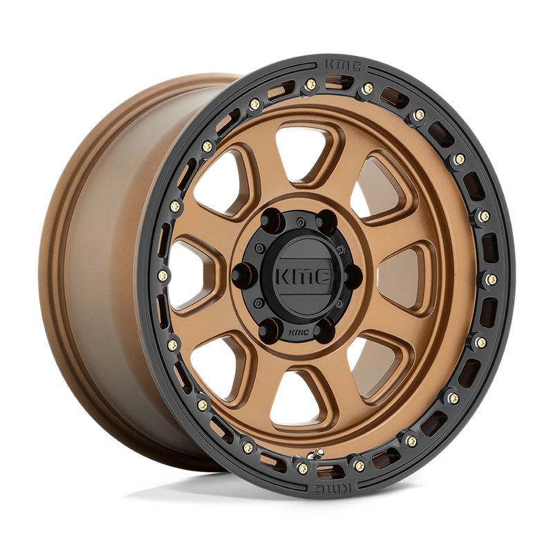 KMC | KM548 CHASE 20x9.0 ET0 - MATTE BRONZE W/ BLACK LIP