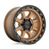 KMC | KM548 CHASE 20x9.0 ET0 - MATTE BRONZE W/ BLACK LIP