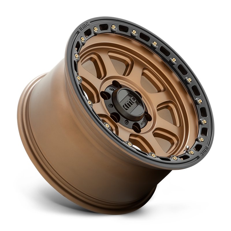 KMC | KM548 CHASE 20x9.0 ET0 - MATTE BRONZE W/ BLACK LIP