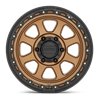 KMC | KM548 CHASE 20x9.0 ET0 - MATTE BRONZE W/ BLACK LIP
