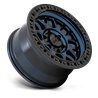 KMC | KM549 GRS 17x9.0 ET-12 - MIDNIGHT BLUE W/ GLOSS BLACK LIP