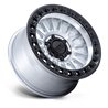 KMC | KM552 IMS 17x8.5 ET-10 - MACHINED W/ MATTE BLACK LIP