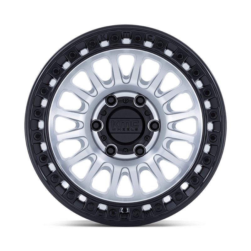 KMC | KM552 IMS 20x9.0 ET0 - MACHINED W/ MATTE BLACK LIP